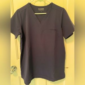 Mandala maternity scrubs in NAVY blue